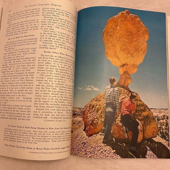 Vintage Natural Geographic Magazine from 1958 Vol CXIV Number 4 - Picture 4 of 9